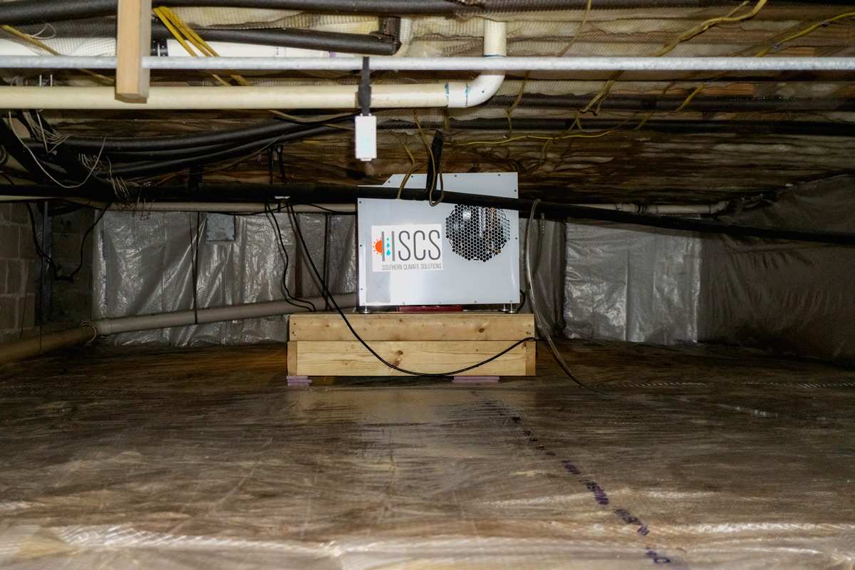 crawl-space-dehumidifier Crawl space dehumidifier in Pensacola, FL<br />